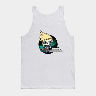 Cloud Strife Chibi Mako Tank Top